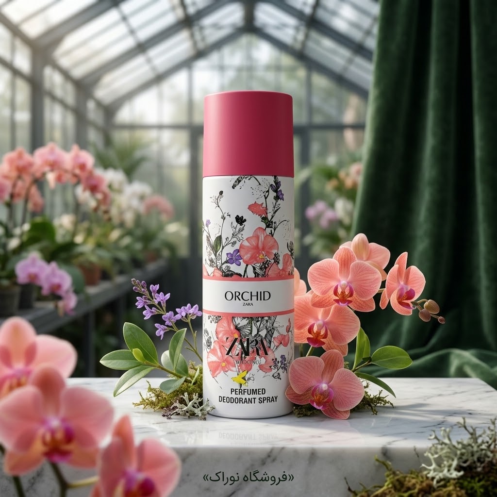 اسپری زارا ارکید ۲۰۰ میل | اسپری بدن زنانه Orchid