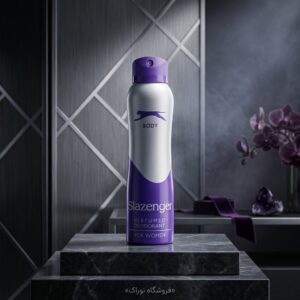 اسپری بدن ورزشی زنانه اورجینال اسلازنگر بنفش Purple حجم ۱۵۰ میل | Slazenger Purple