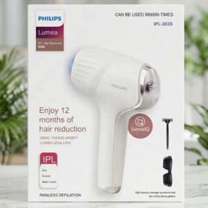 دستگاه لیزر خانگی فیلیپس مدل Lumea IPL-3035 (سیستم خنک‌کننده یخی)