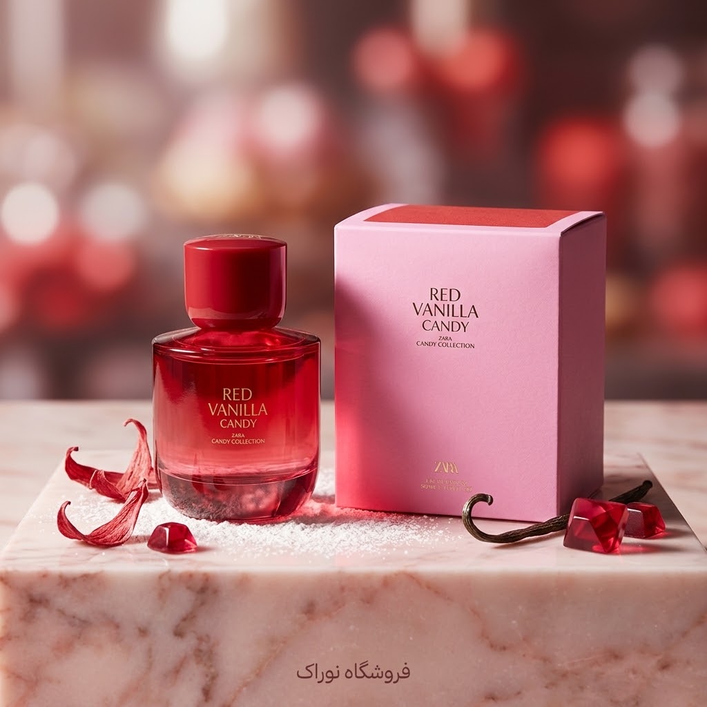 عطر زارا رد وانیلا کندی Red Vanilla Candy زنانه ۹۰ میل اصل