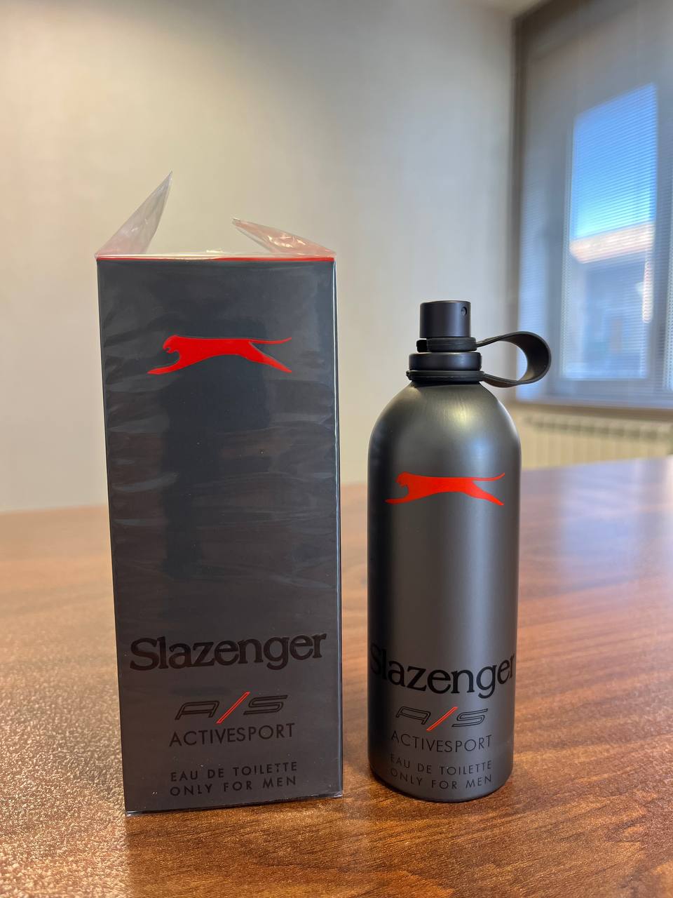 ادکلن (عطر) مردانه اورجینال اسلازنگر Active Sport (Red A/S) حجم ۱۲۵ میل - Image 2